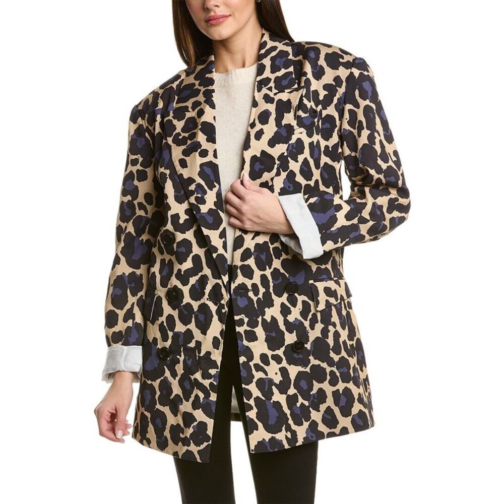 Tracy Reese Womens Peaked Blazer